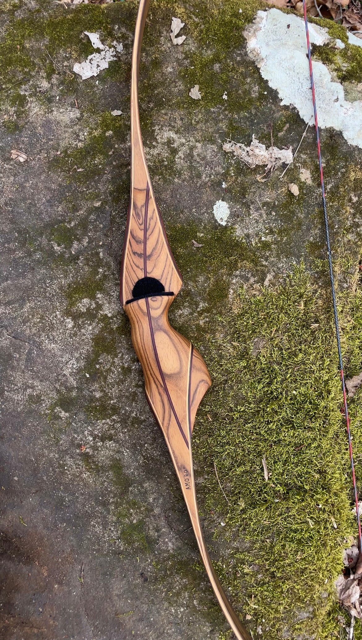 60" Dead End One Piece Recurve 44# @ 28"
