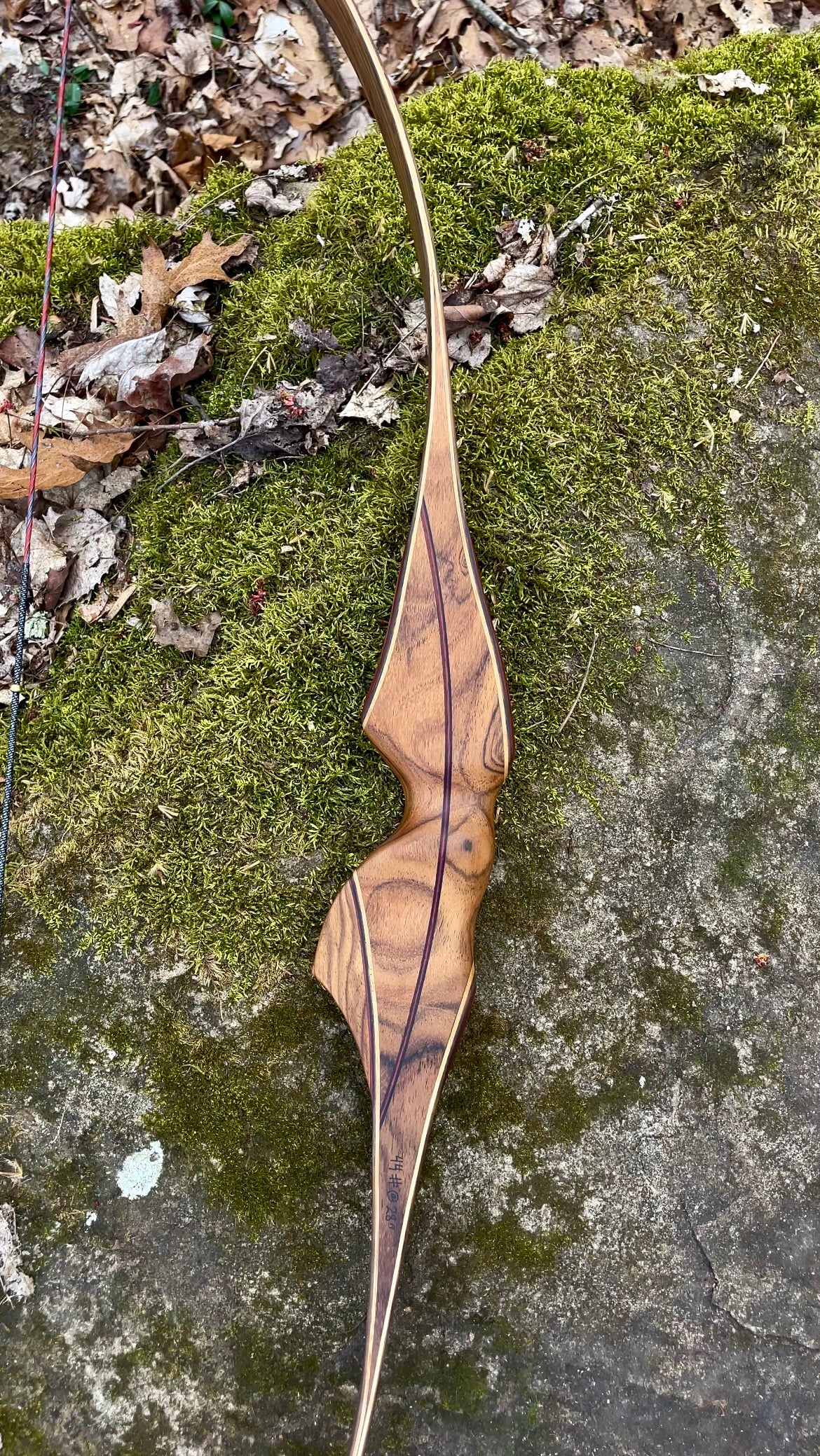 60" Dead End One Piece Recurve 44# @ 28"