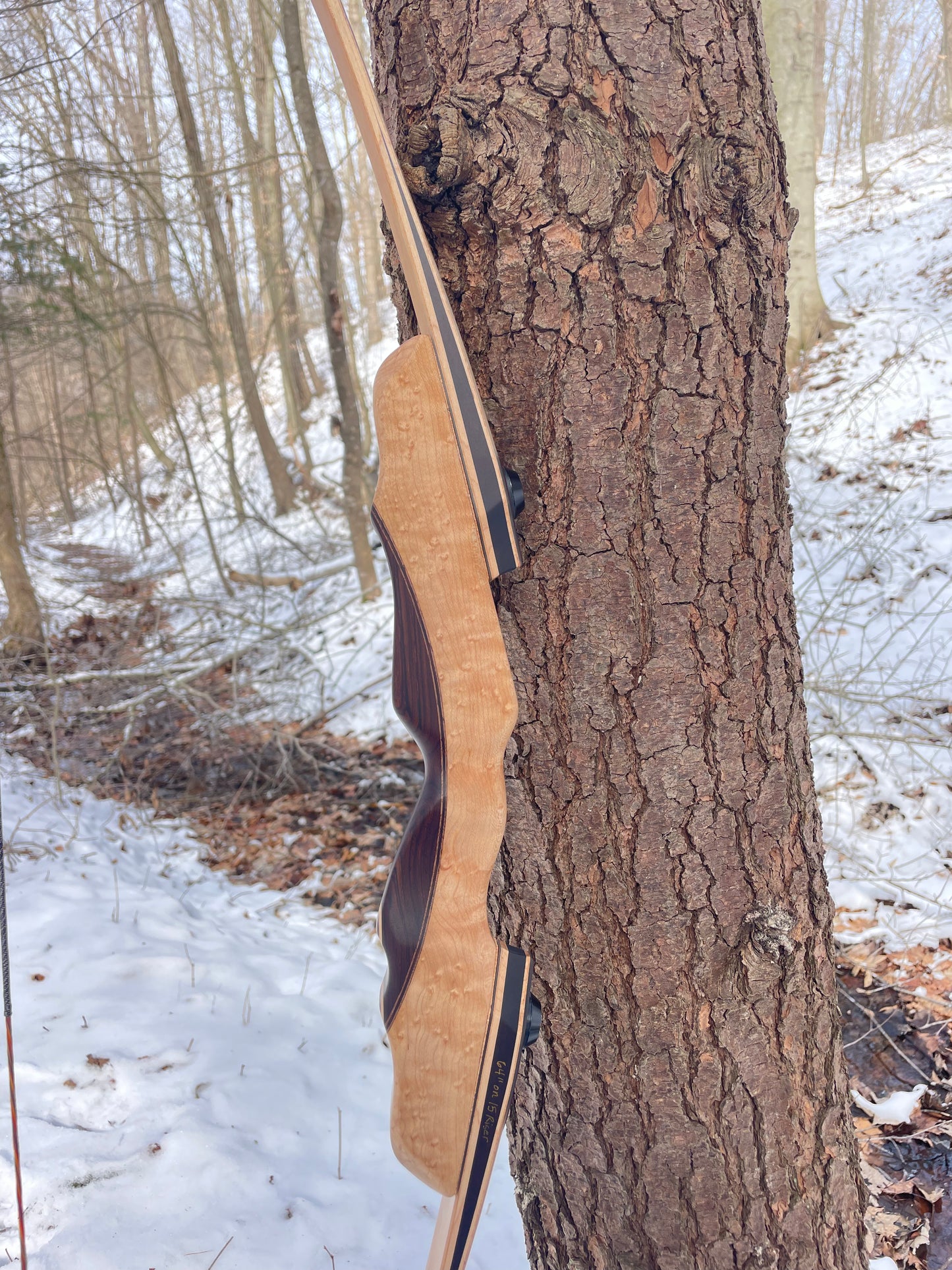 64" Hayestani Take Down Longbow 42# @ 28"