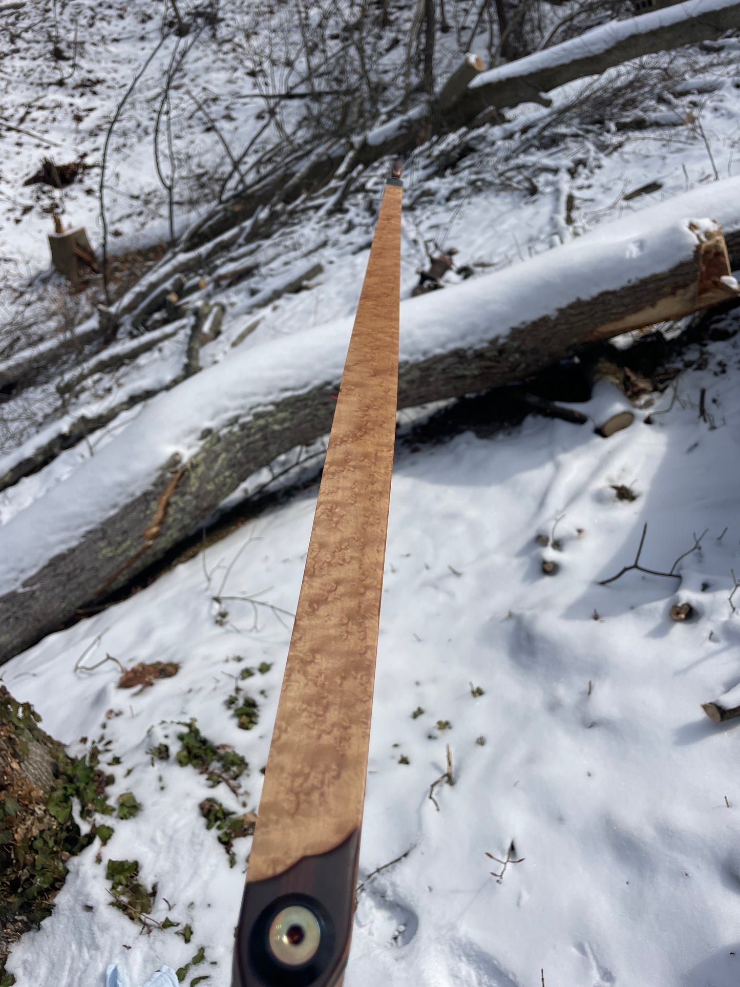 64" Hayestani Take Down Longbow 42# @ 28"