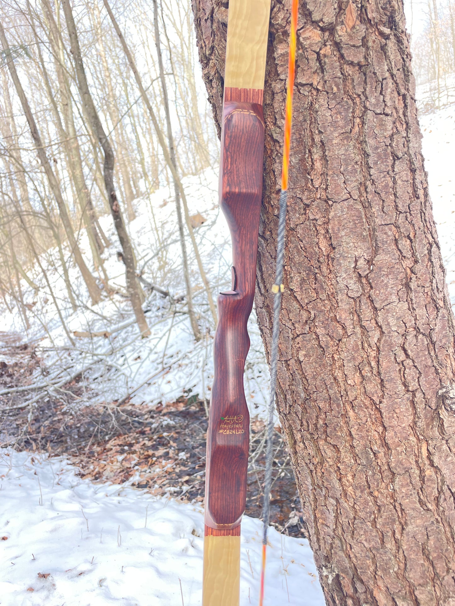 64" Hayestani Take Down Longbow 33# @ 28"